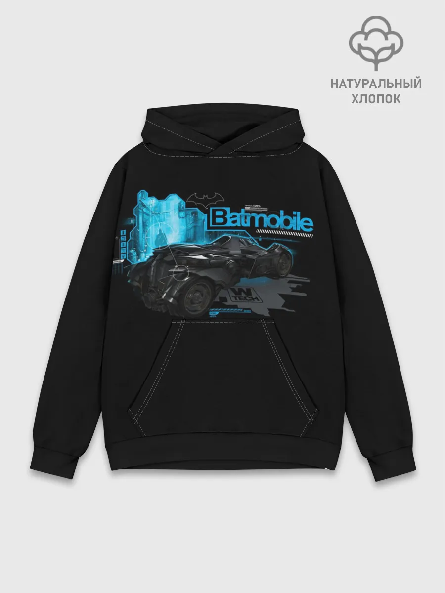 Худи мужской база хлопок / Batmobile