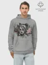 Худи мужской база хлопок / Harley Quinn