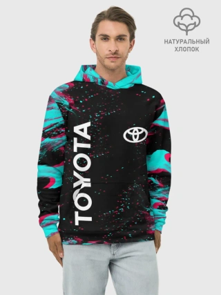 Худи мужской база хлопок / TOYOTA