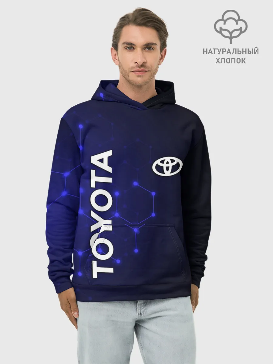 Худи мужской база хлопок / TOYOTA