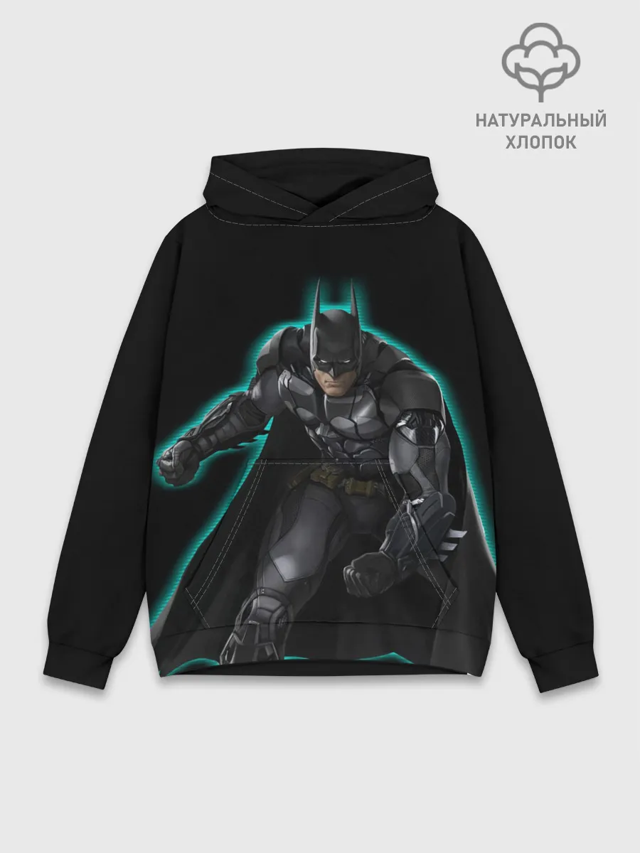 Худи мужской база хлопок / Batman: Arkham Knight