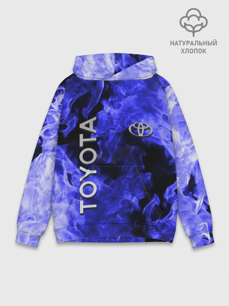 Худи мужской база хлопок / TOYOTA