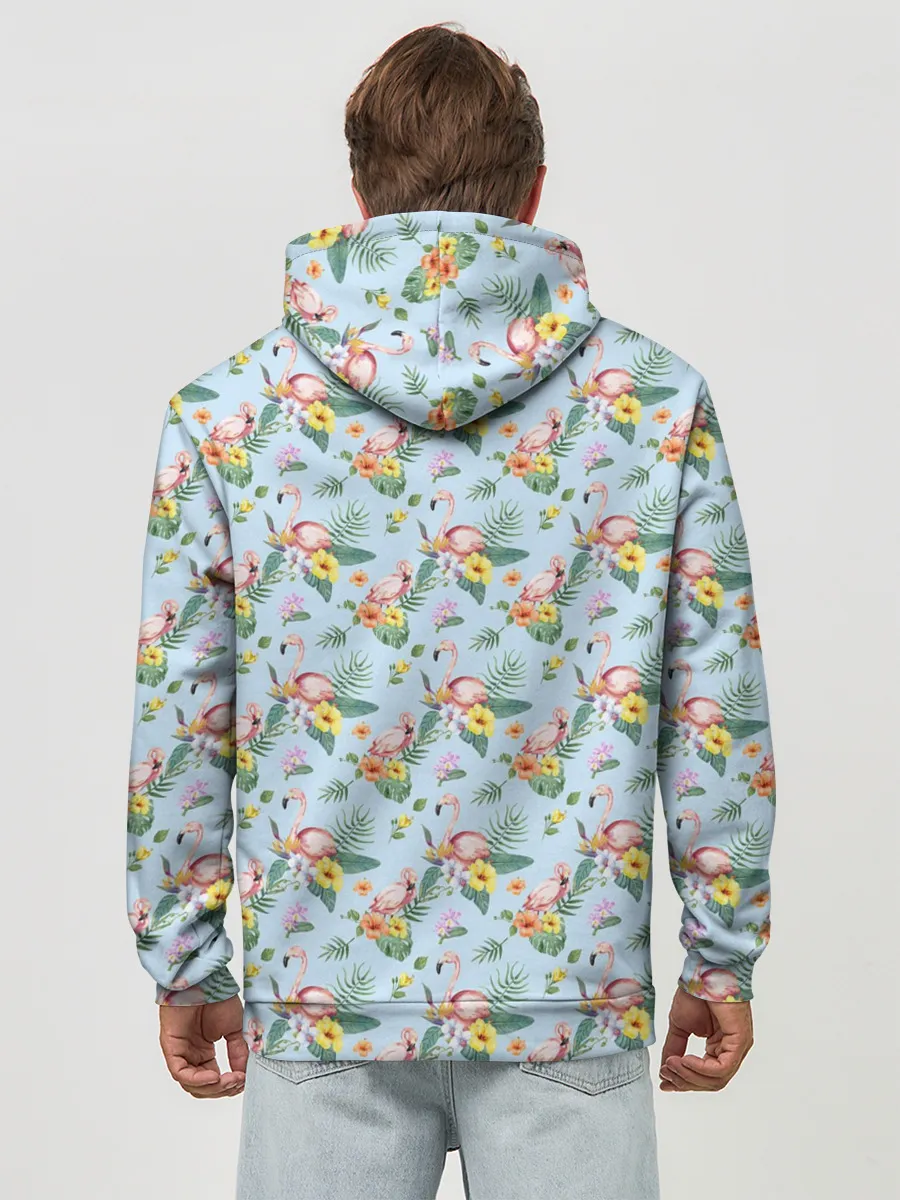 Худи мужской база хлопок / ФЛАМИНГО