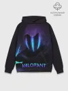 Худи мужской база хлопок / VALORANT OMEN