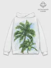 Худи мужской база хлопок / Пальмы над головой