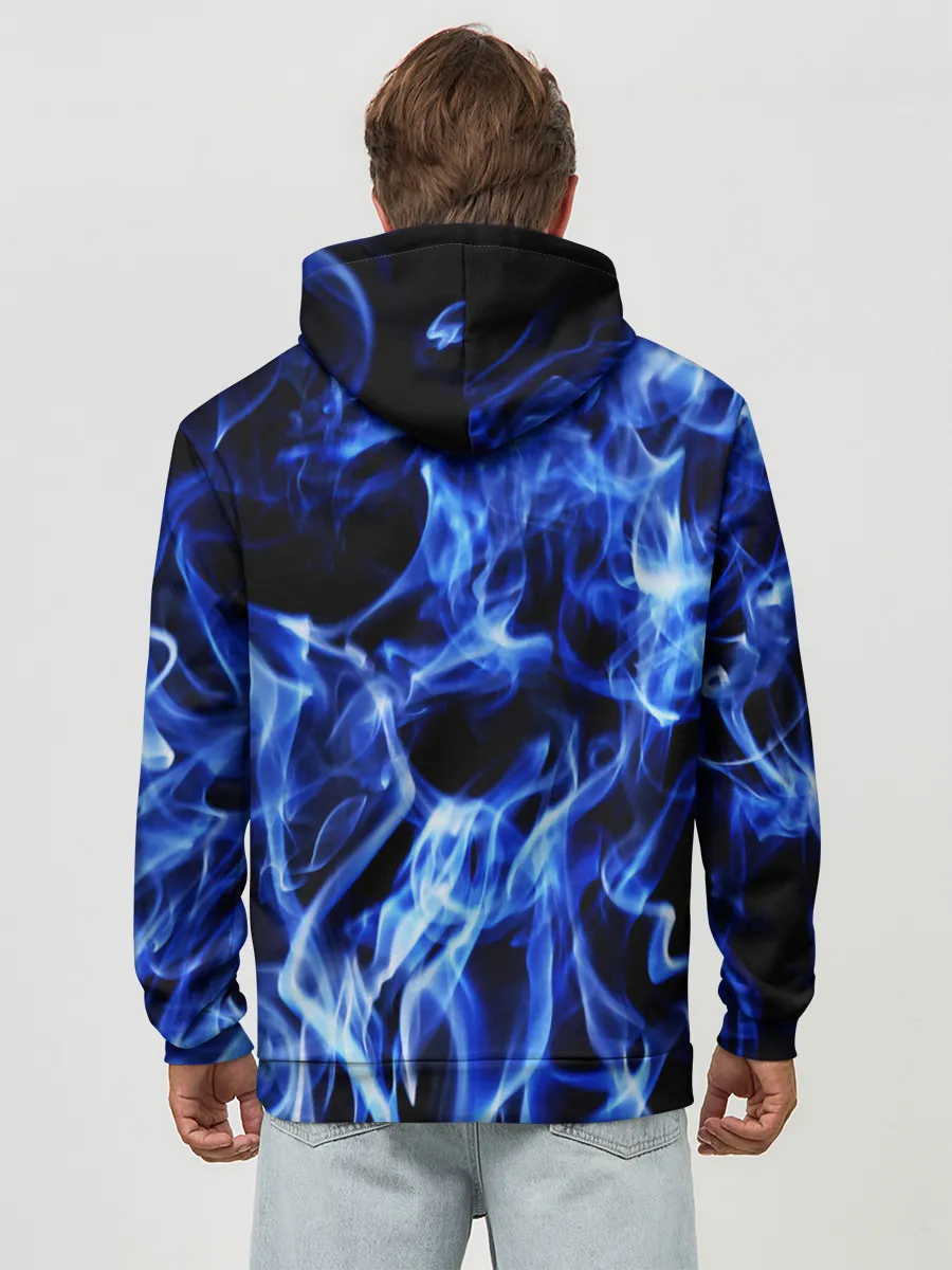 Худи мужской база хлопок / ДЫМ