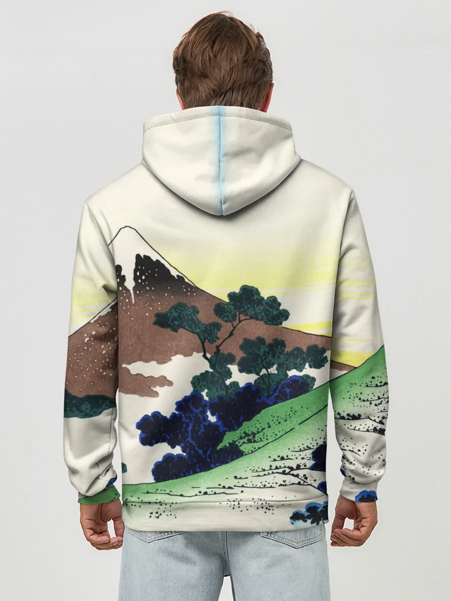 Худи мужской база хлопок / ЯПОНИЯ