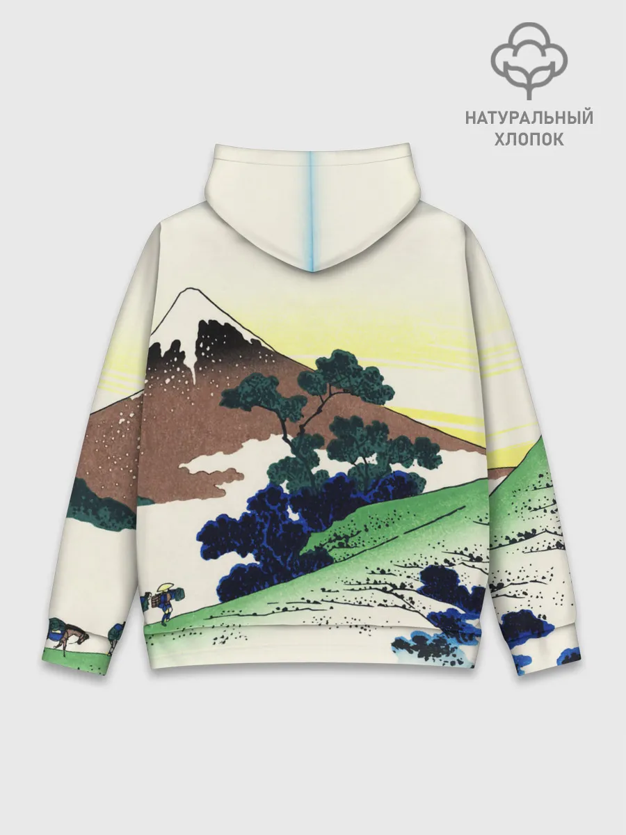 Худи мужской база хлопок / ЯПОНИЯ