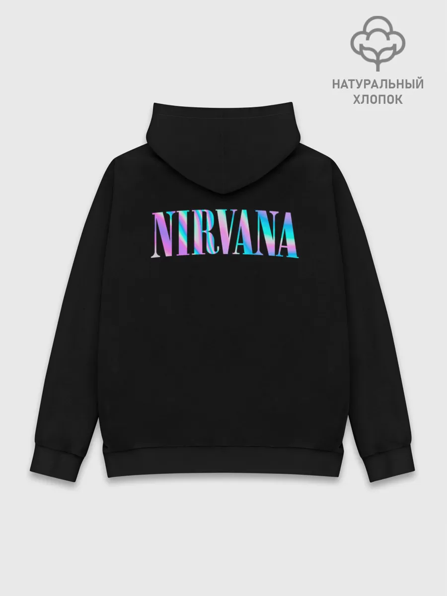 Худи мужской база хлопок / Nirvana