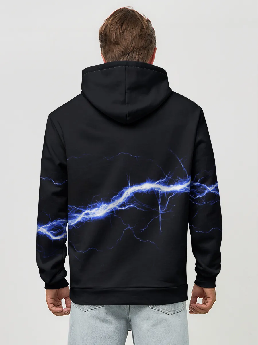 Худи мужской база хлопок / СТИХИЯ