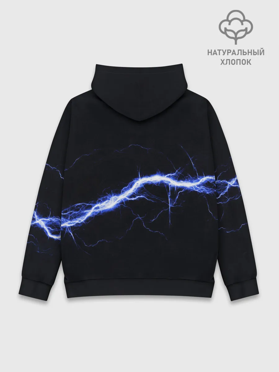 Худи мужской база хлопок / СТИХИЯ