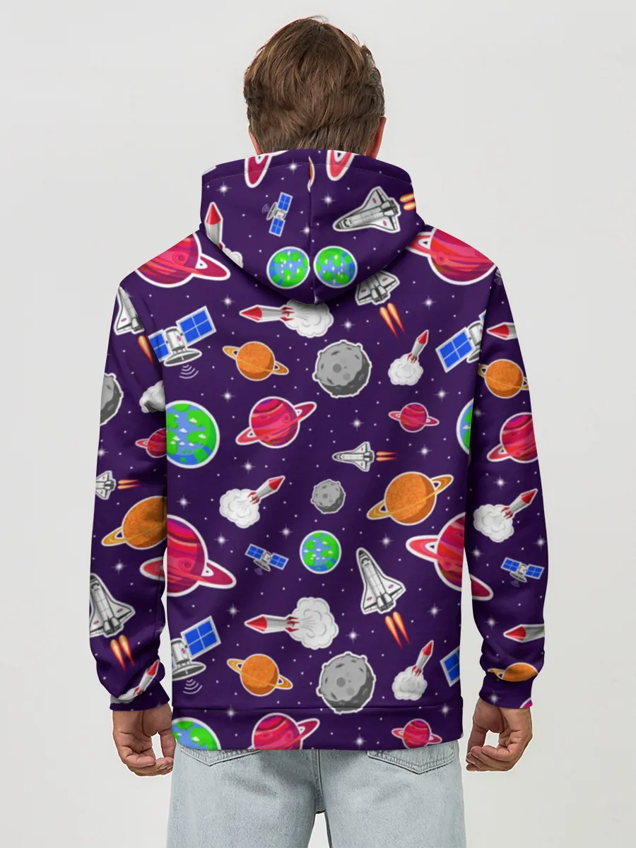 Худи мужской база хлопок / Gagarin | Гагарин