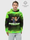 Худи мужской база хлопок / Minecraft 1