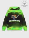 Худи мужской база хлопок / Minecraft 1