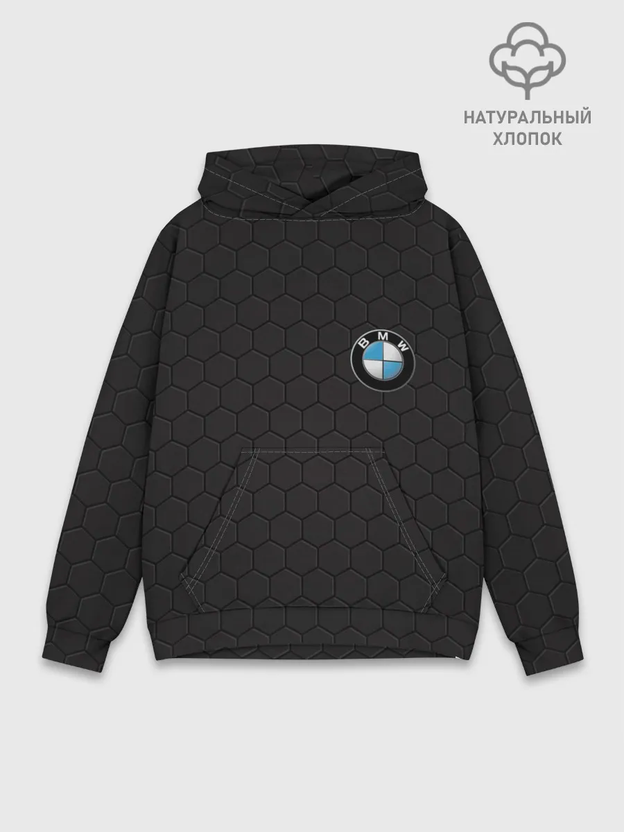 Худи мужской база хлопок / BMW