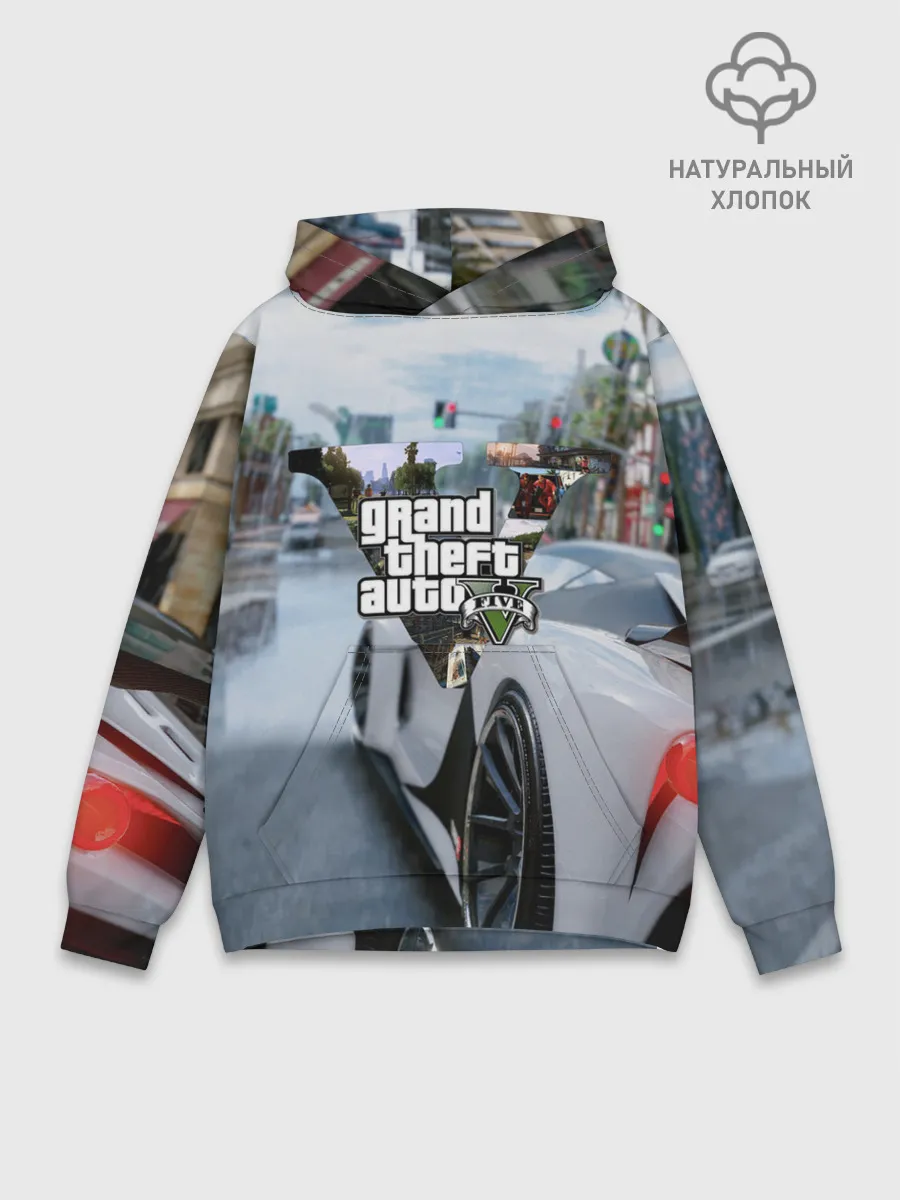 Худи мужской база хлопок / GTA