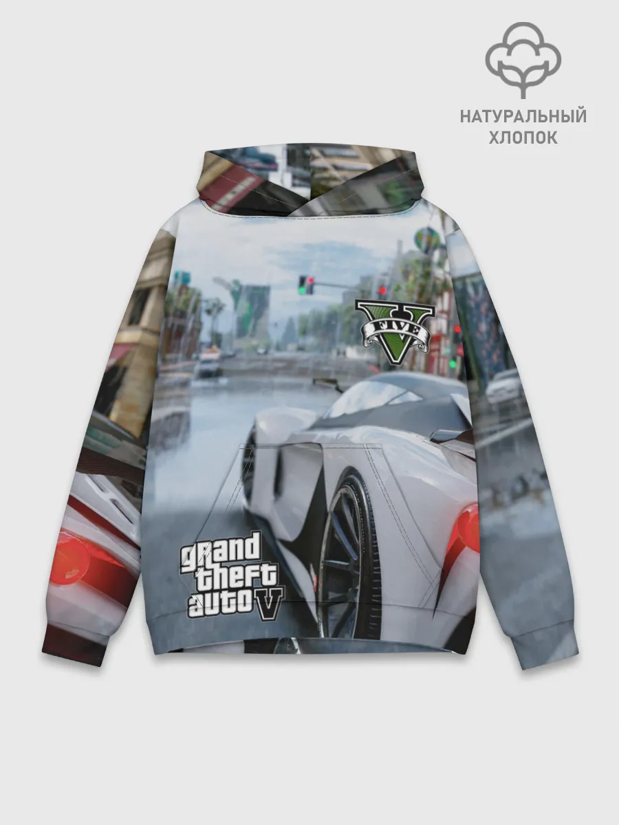 Худи мужской база хлопок / Gta V