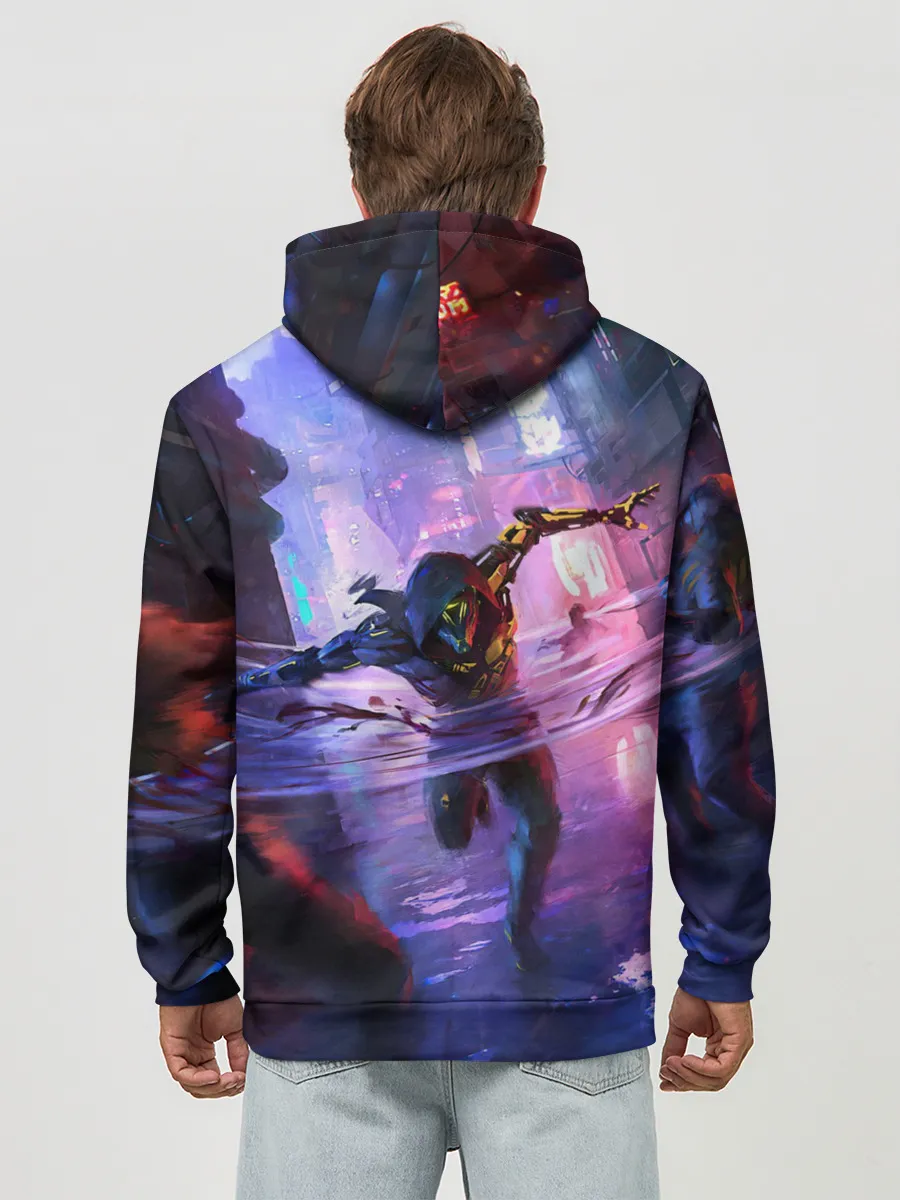 Худи мужской база хлопок / Ghostrunner