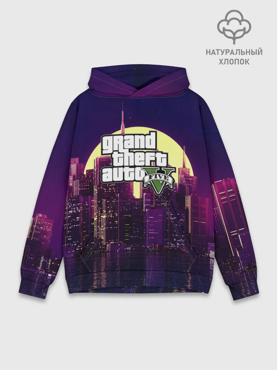 Худи мужской база хлопок / GTA