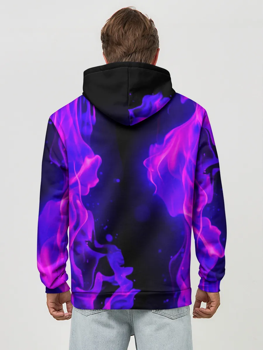 Худи мужской база хлопок / MINECRAFT