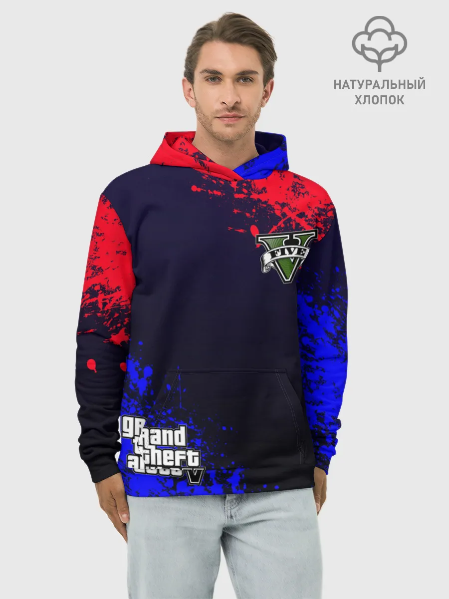 Худи мужской база хлопок / GTA