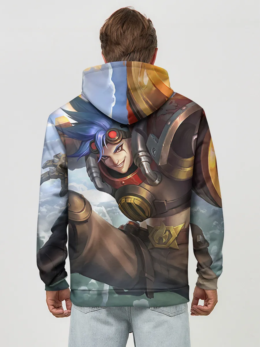 Худи мужской база хлопок / nobile legends