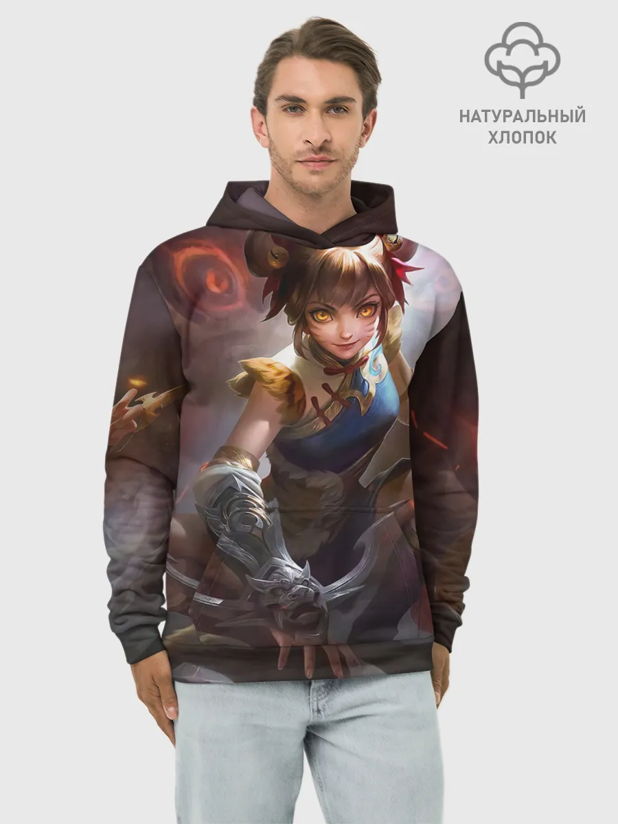 Худи мужской база хлопок / mobile legends