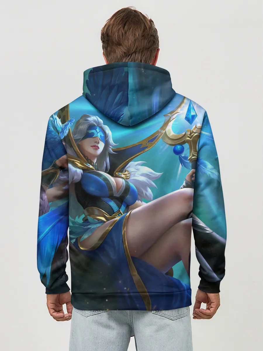 Худи мужской база хлопок / mobile legends