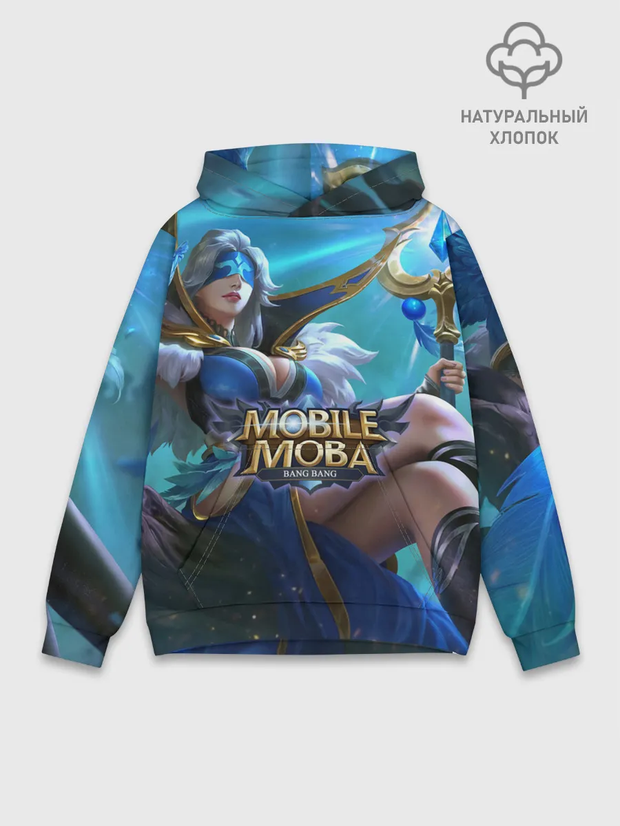 Худи мужской база хлопок / mobile legends