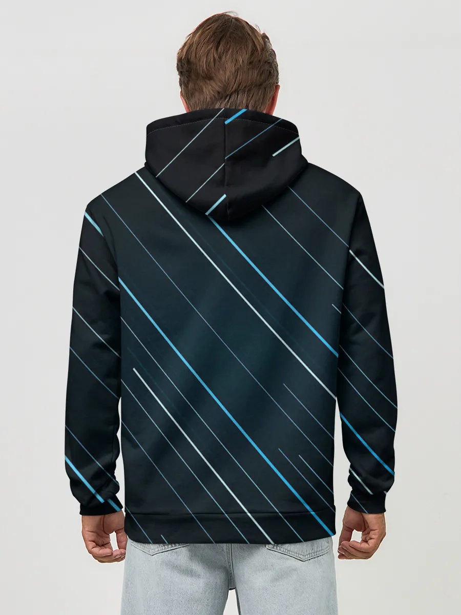 Худи мужской база хлопок / Абстракция