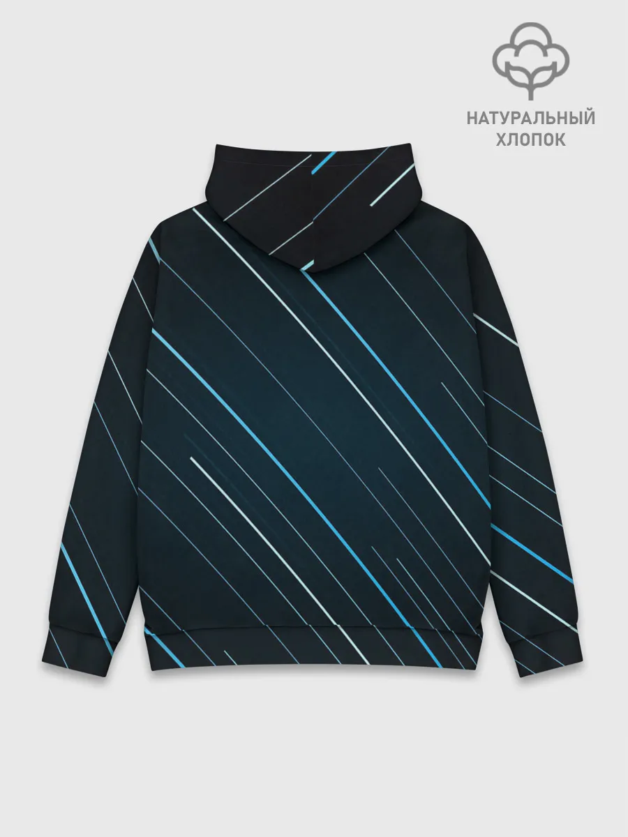 Худи мужской база хлопок / Абстракция
