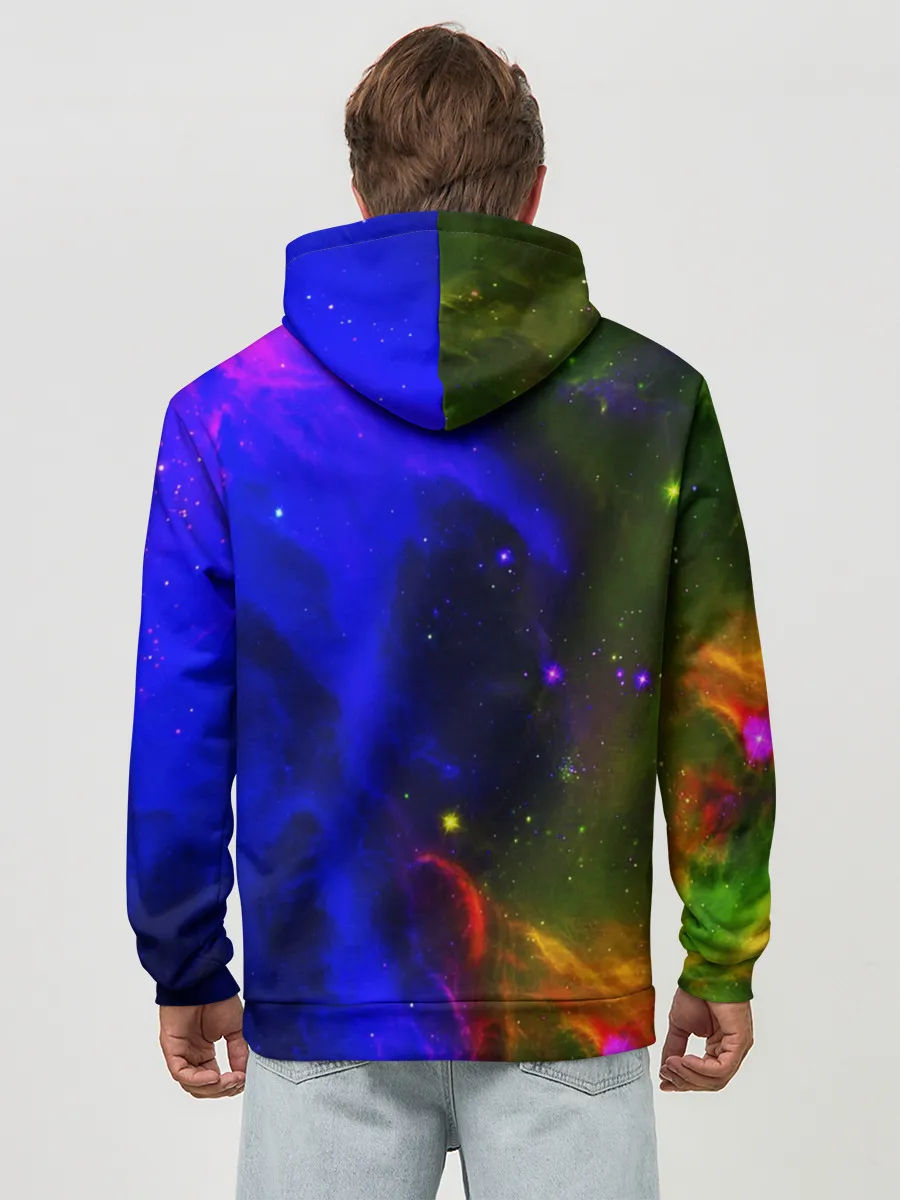 Худи мужской база хлопок / Cosmo Wolf