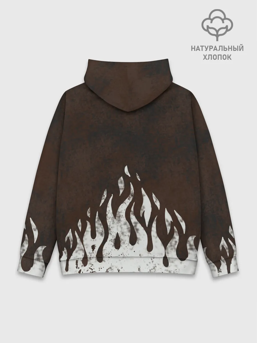 Худи мужской база хлопок / cs:go - Оксидное пламя