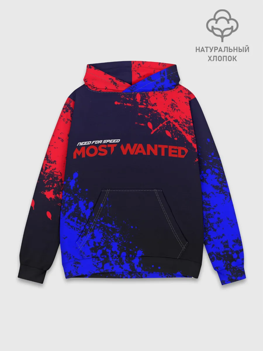 Худи мужской база хлопок / NFS Most Wanted