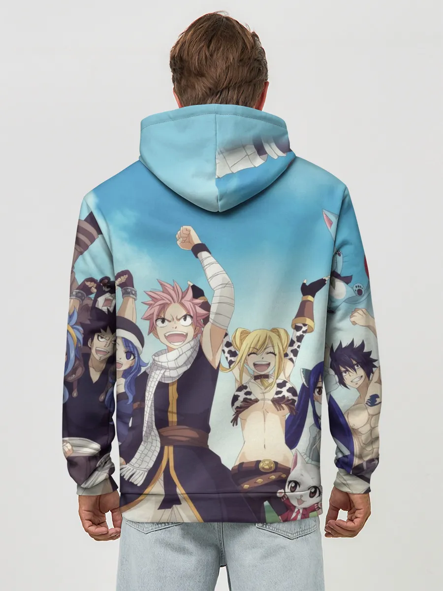 Худи мужской база хлопок / Все песонажи Хвост Феи