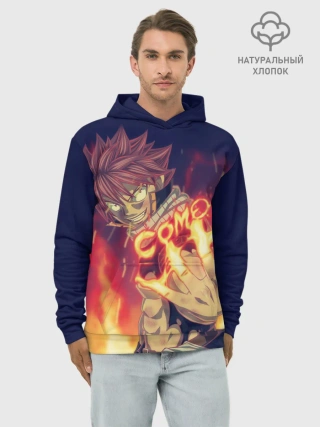 Худи мужской база хлопок / Fairy Tail Como oi