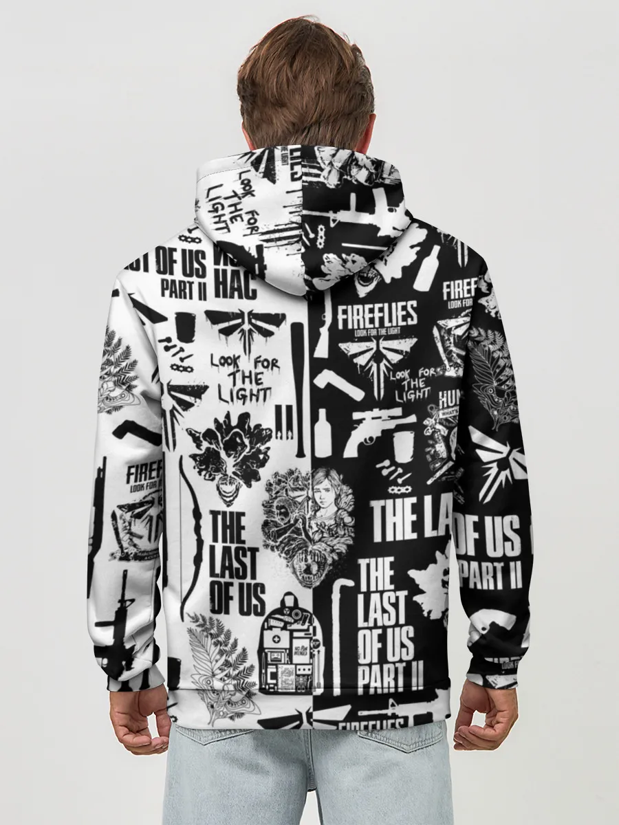 Худи мужской база хлопок / THE LAST OF US 2