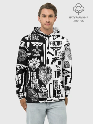 Худи мужской база хлопок / THE LAST OF US 2