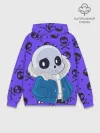 Худи мужской база хлопок / Санс | Undertale
