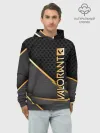 Худи мужской база хлопок / Valorant