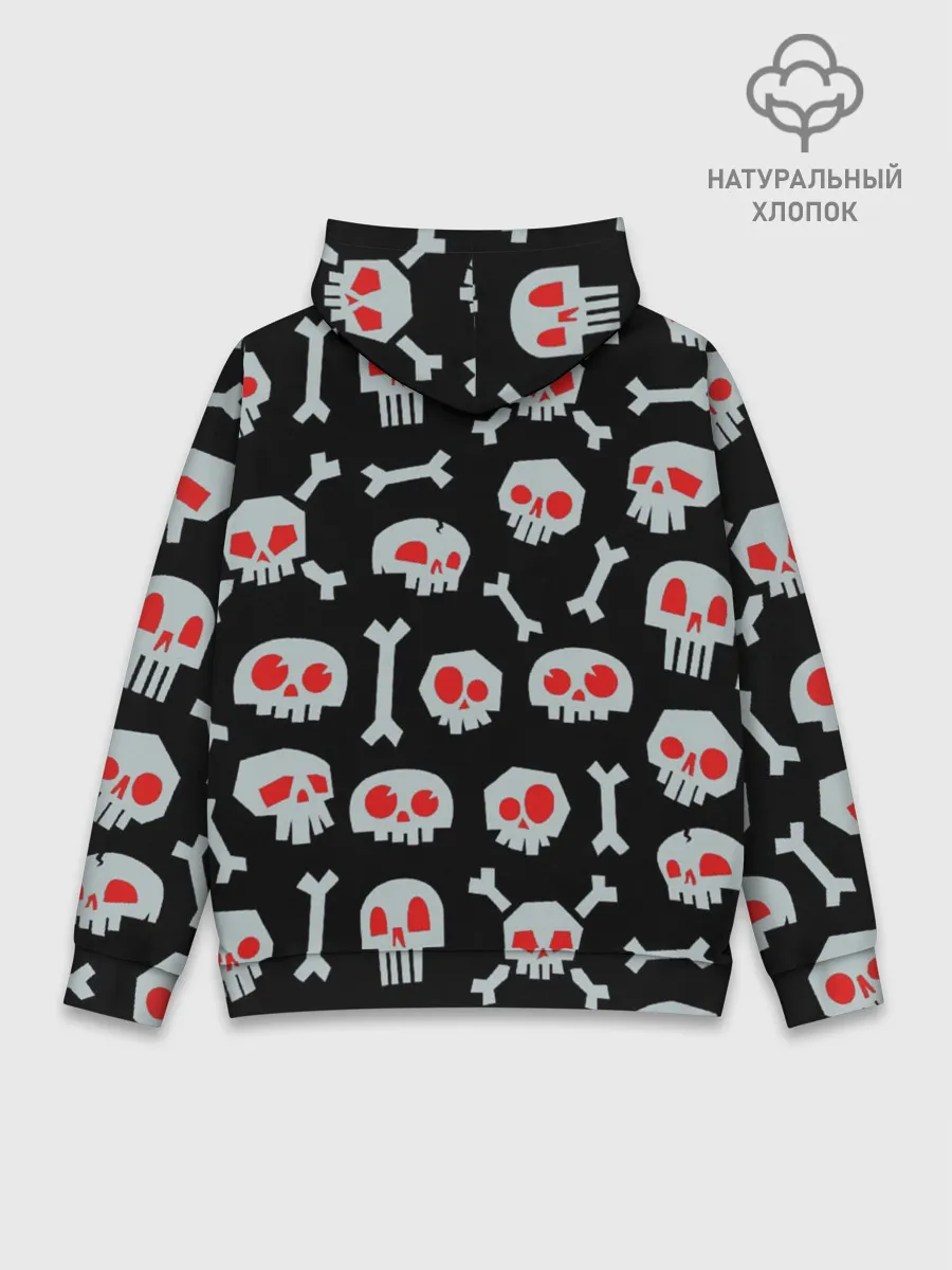 Худи мужской база хлопок / Sans | Неон