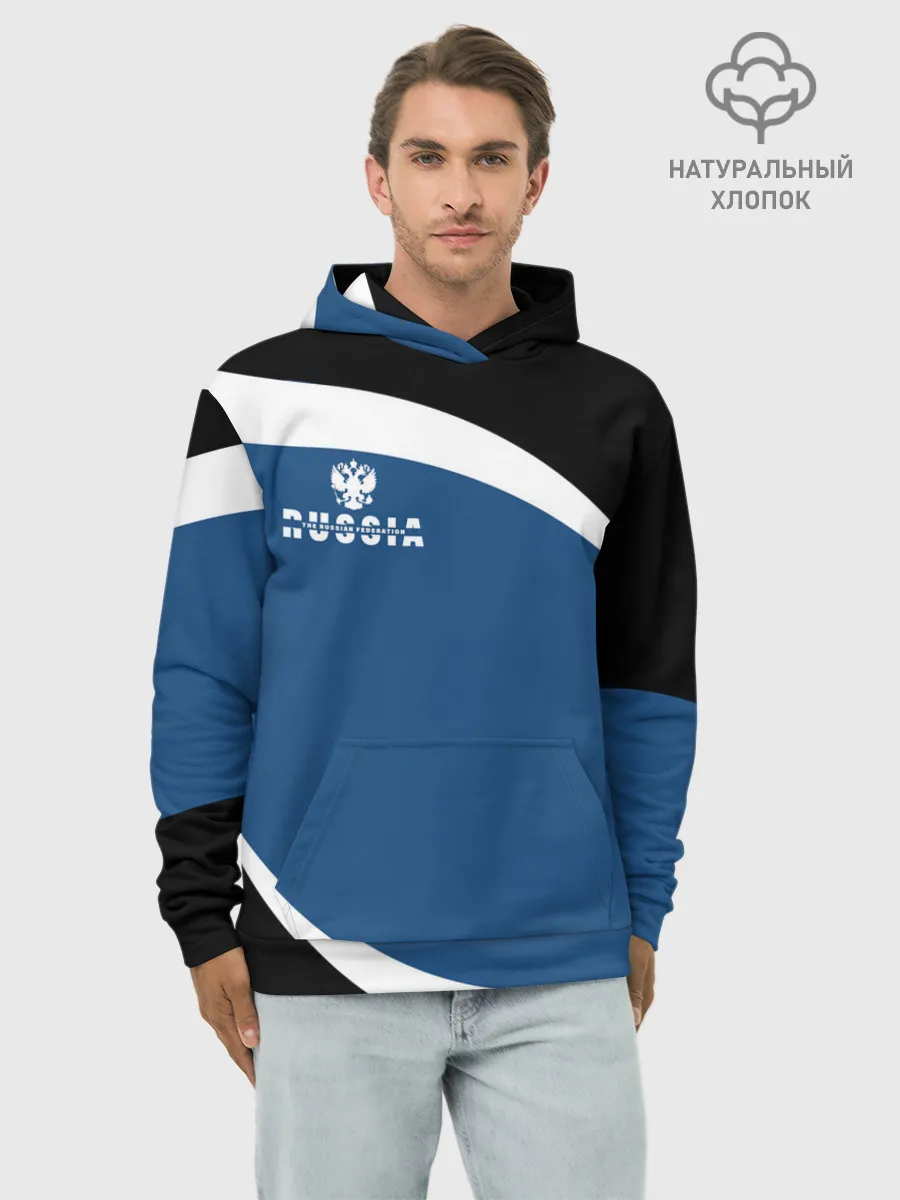 Худи мужской база хлопок / Russia