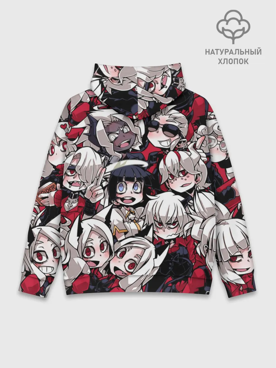 Худи мужской база хлопок / Helltaker