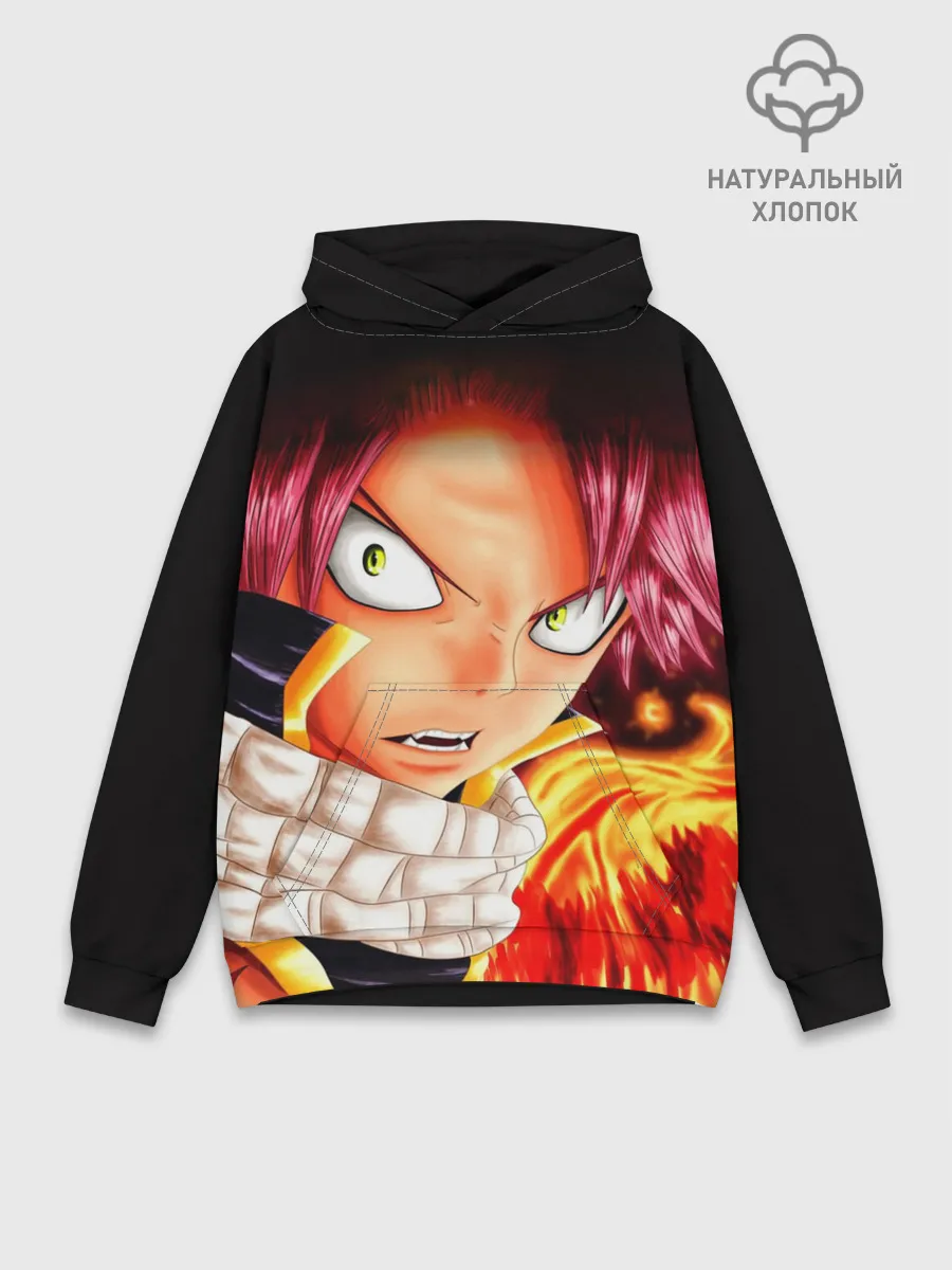 Худи мужской база хлопок / Нацу Хвост Феи
