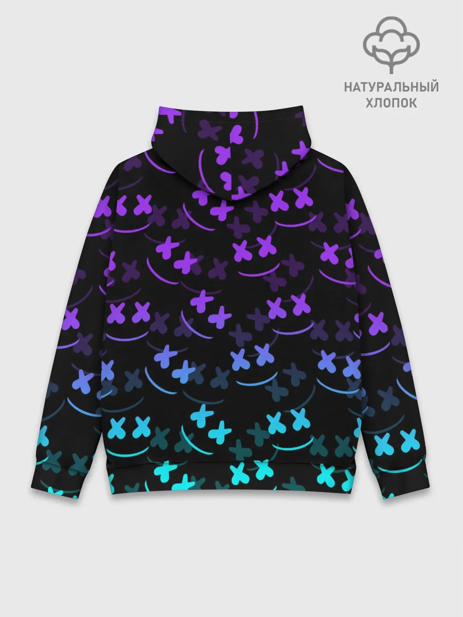 Худи мужской база хлопок / FORTNITE x MARSHMELLO | ФОРТНАЙТ