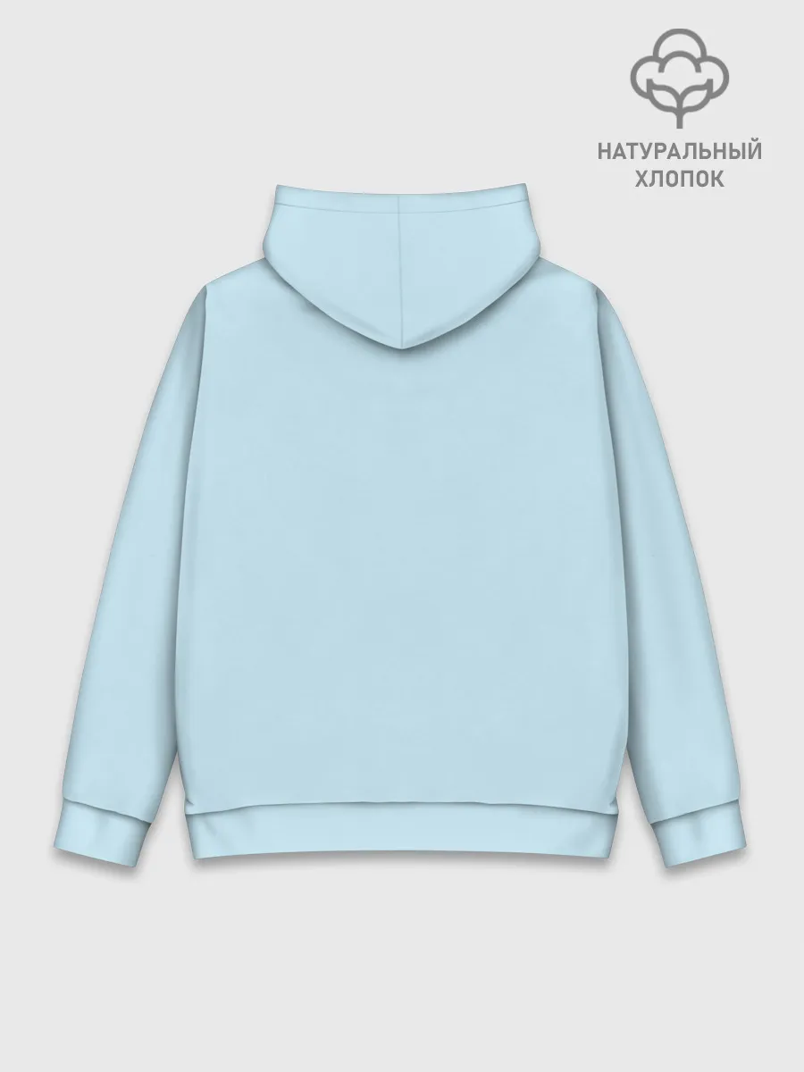 Худи мужской база хлопок / Боевой континент