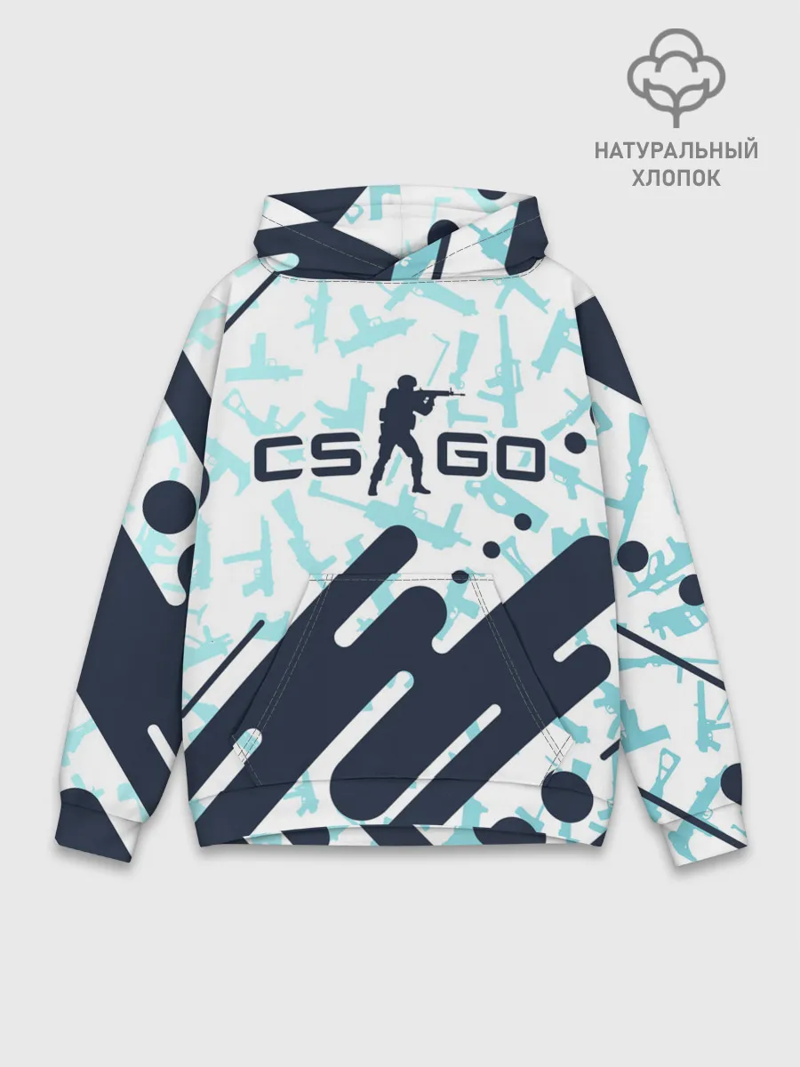Худи мужской база хлопок / CS GO | КС ГО