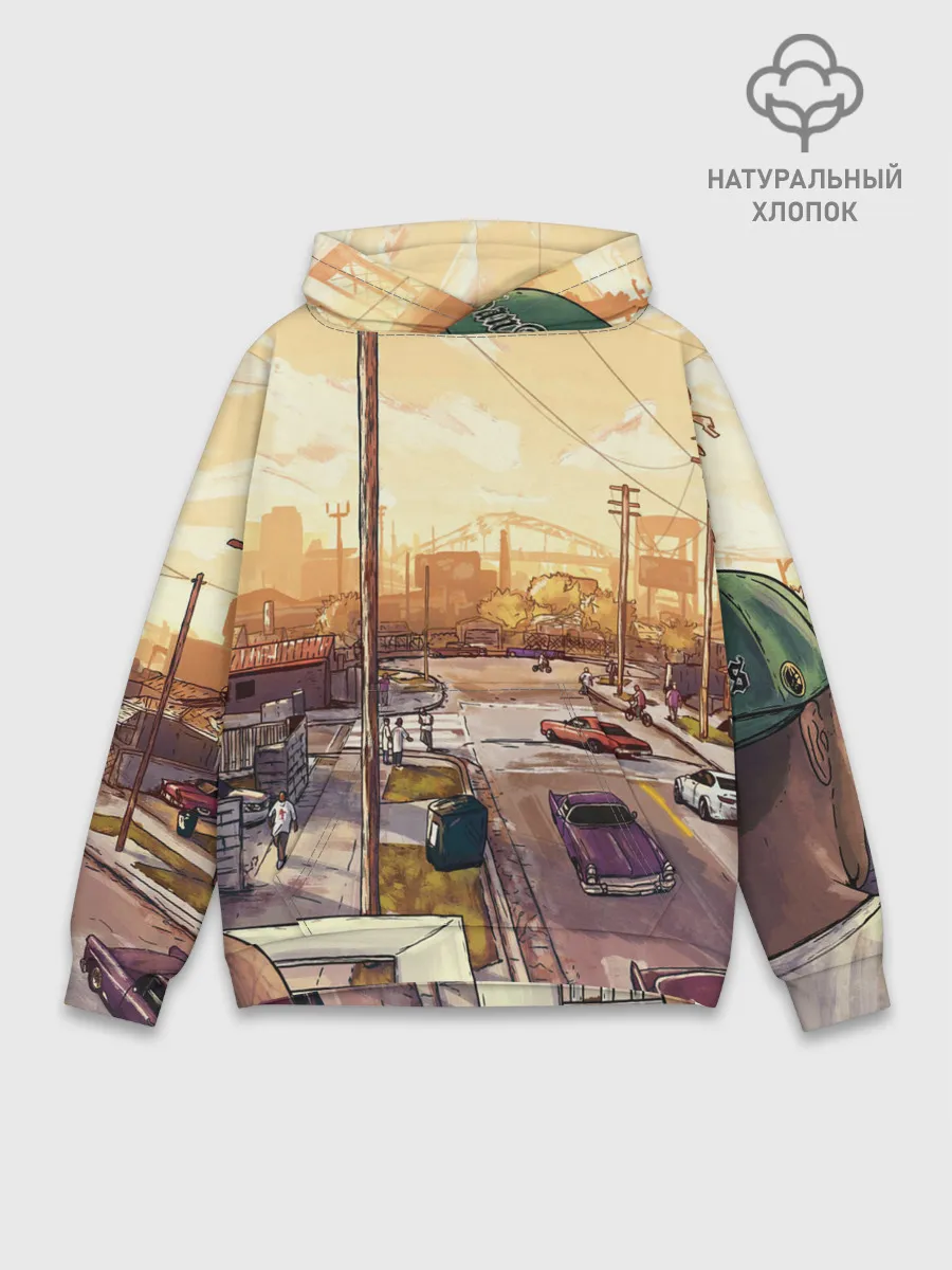 Худи мужской база хлопок / GTA San Andreas
