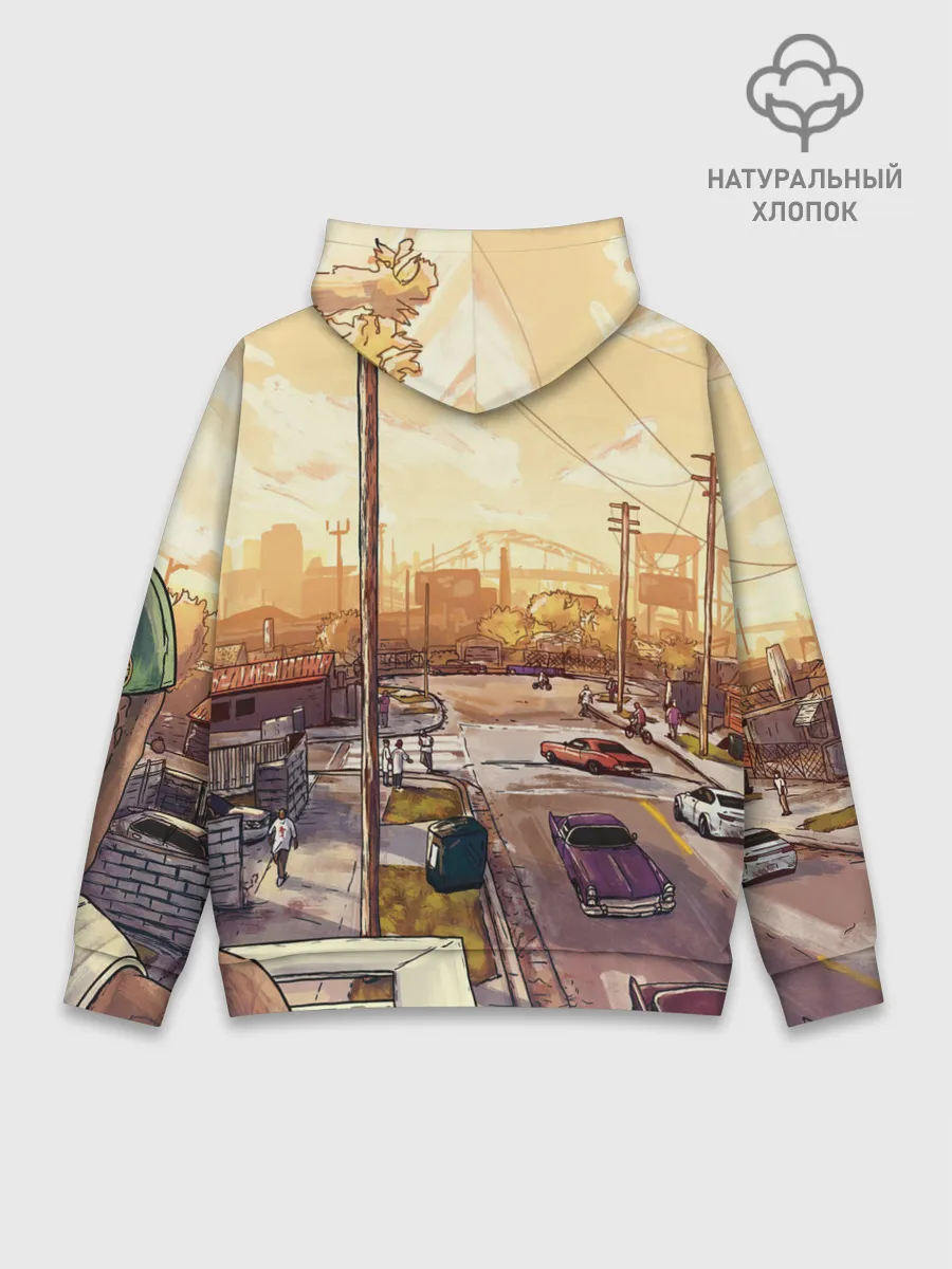 Худи мужской база хлопок / GTA San Andreas