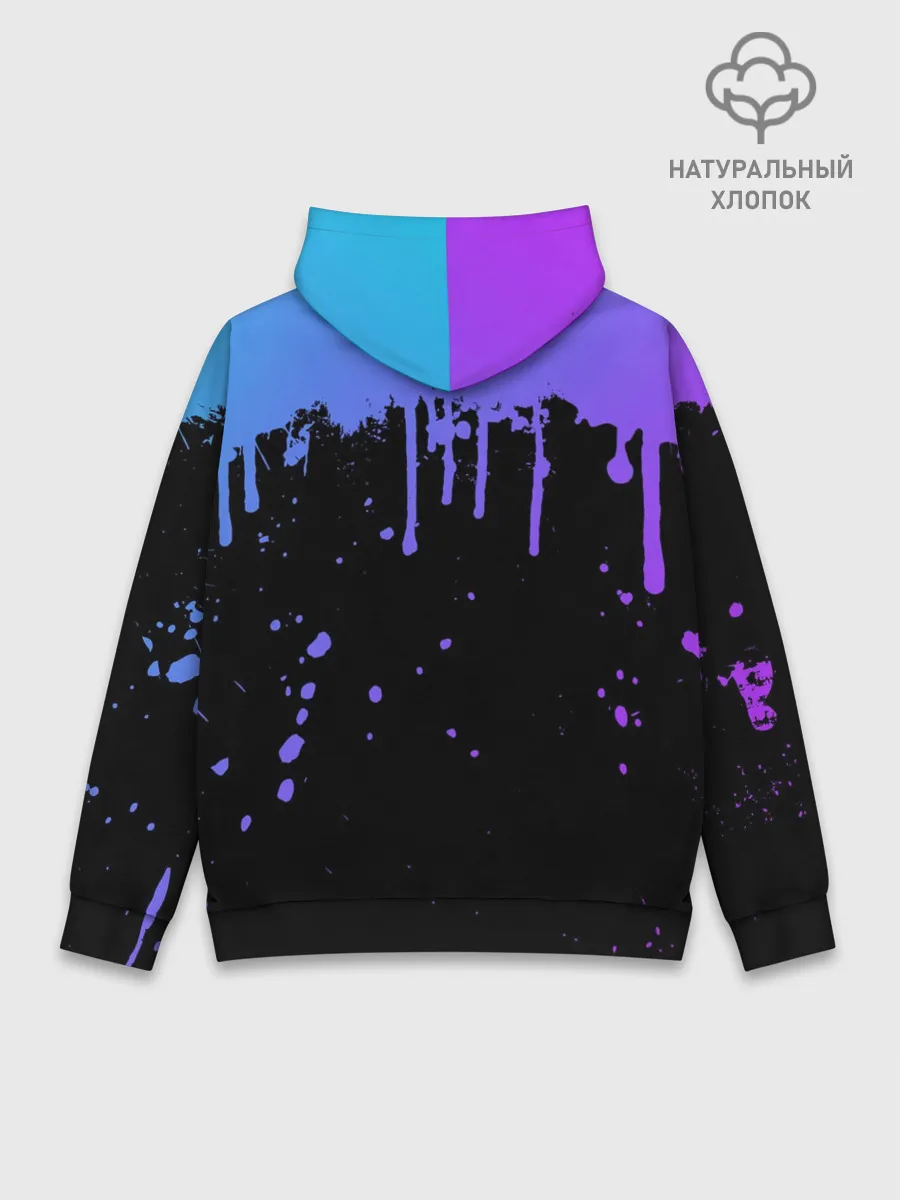 Худи мужской база хлопок / MARSHMELLO